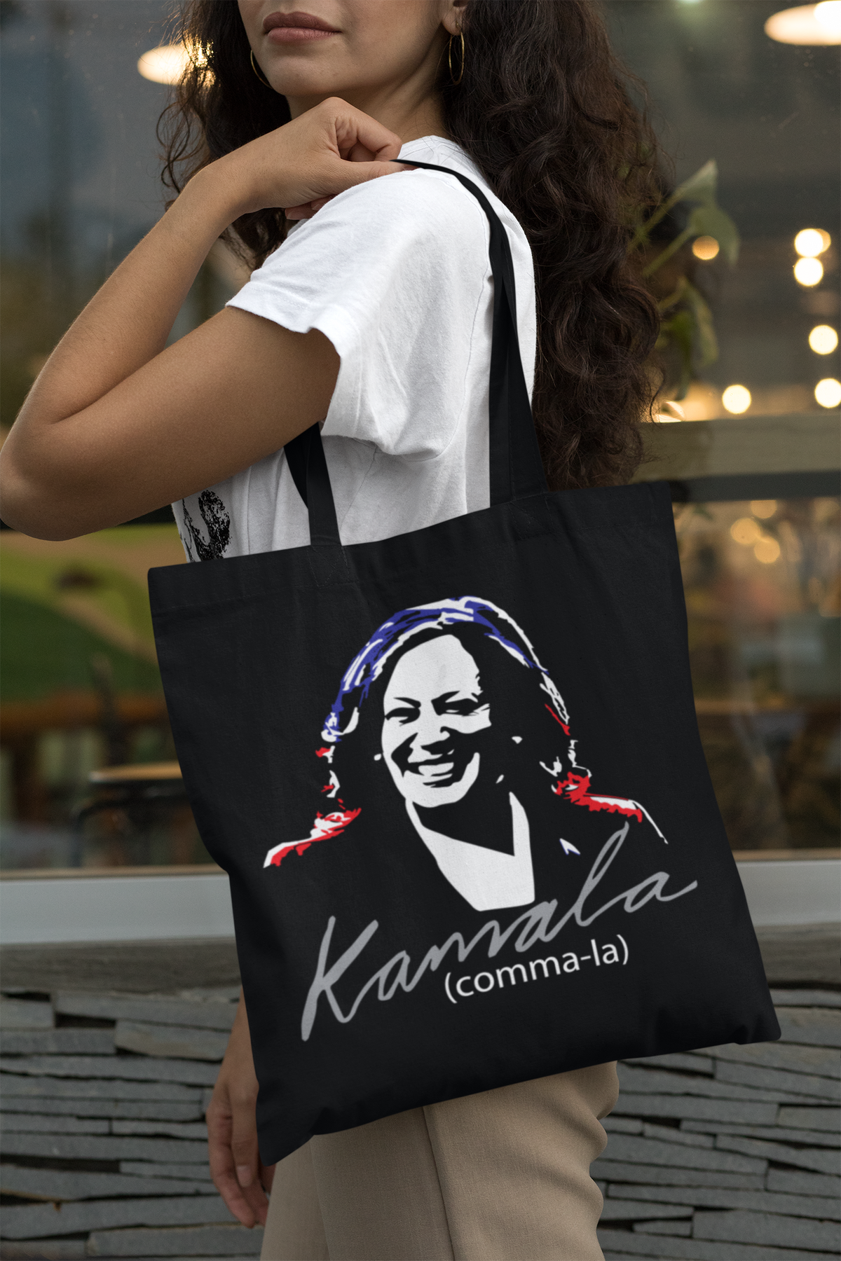 Kamala (Comma-la) Tote
