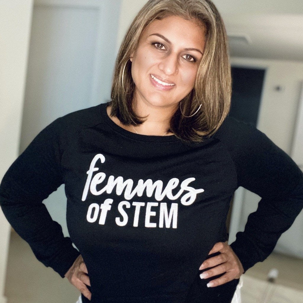 Femmes of STEM sweatshirt