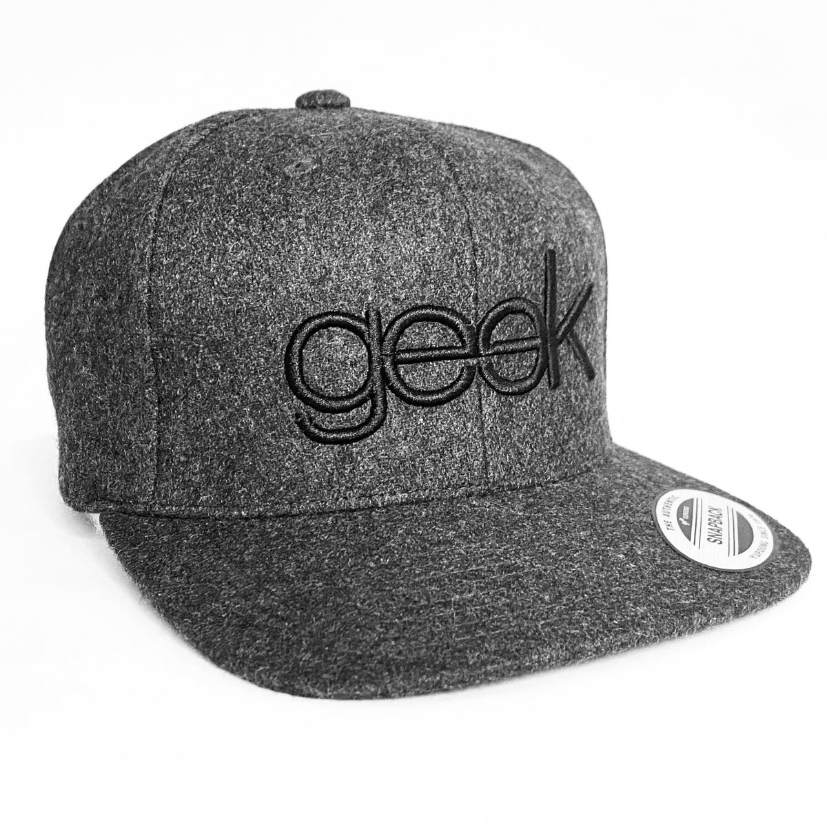 Geek Snapback (Dark Grey)